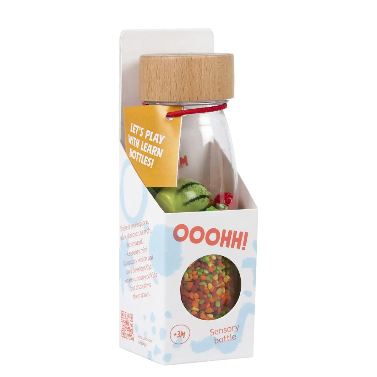 Bouteille sensorielle Petit Boum - Fruits - Lilinappy