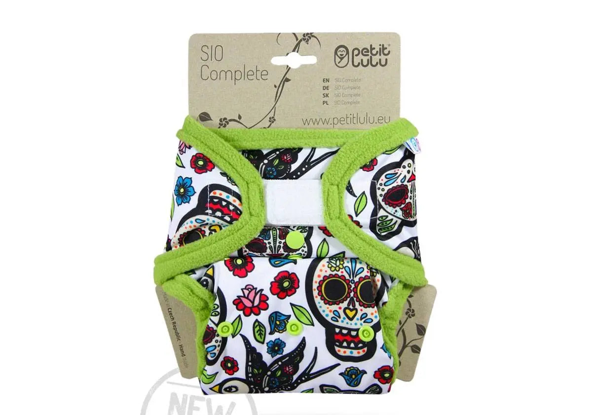 Couche lavable TE2 Petit Lulu - Velcro - Lilinappy