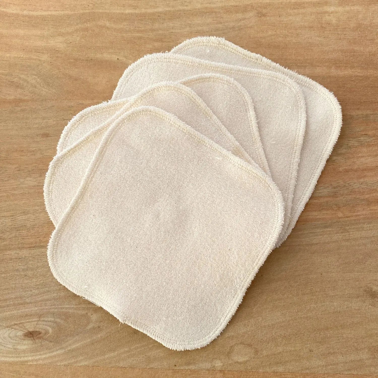 Lingettes lavables en coton bio Pitigaïa 