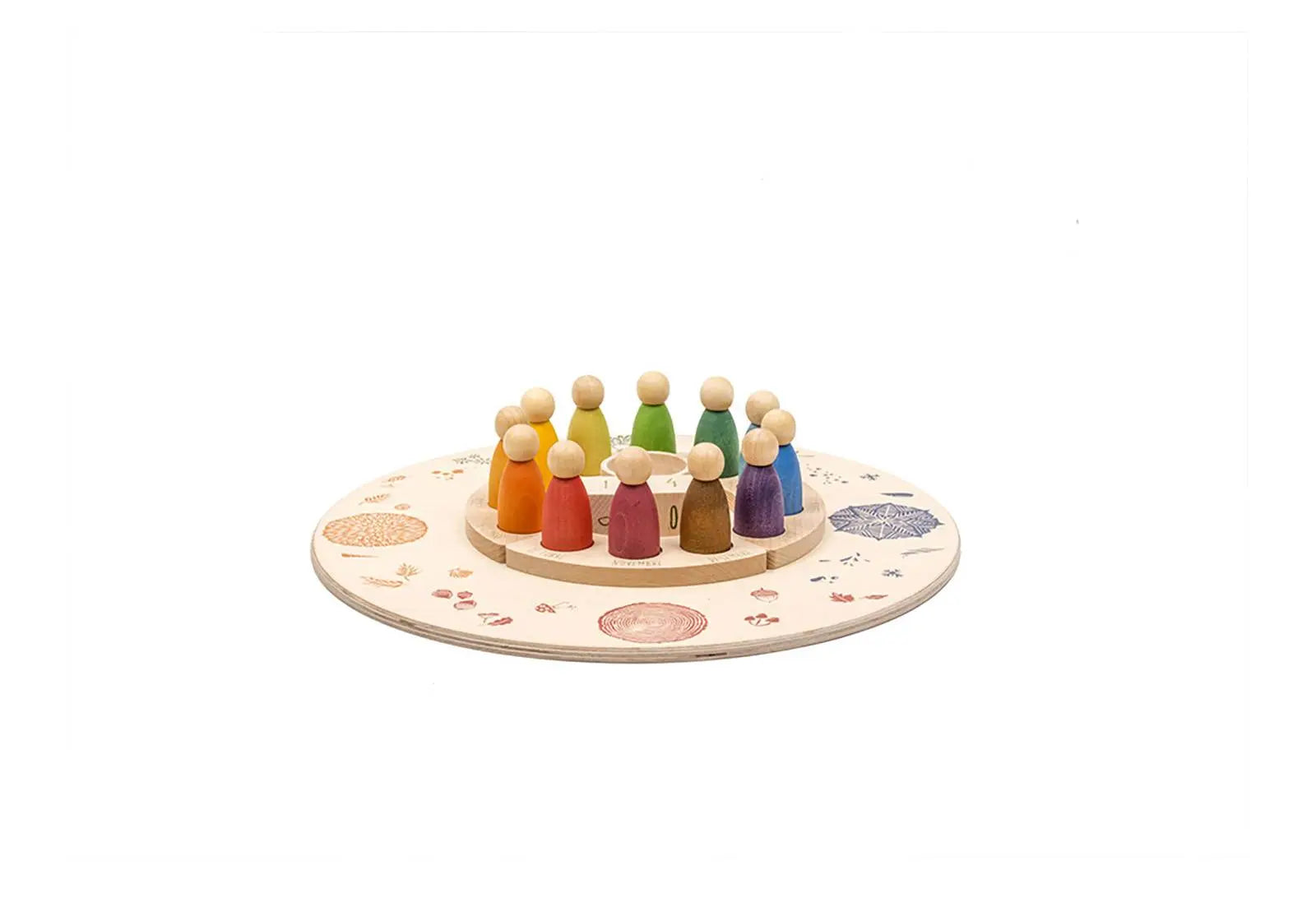 Plateau en bois des 4 saisons Grapat Grapat