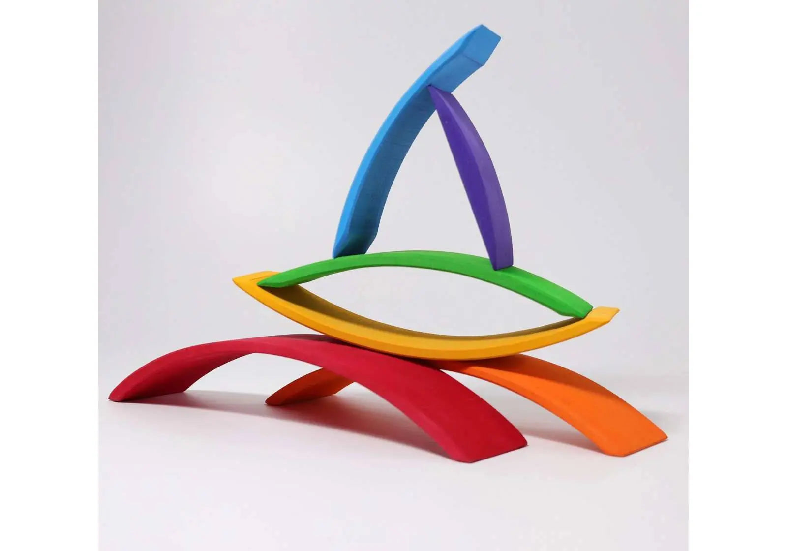 Pont en bois Grimm's Rainbow - 6 pièces Grimms