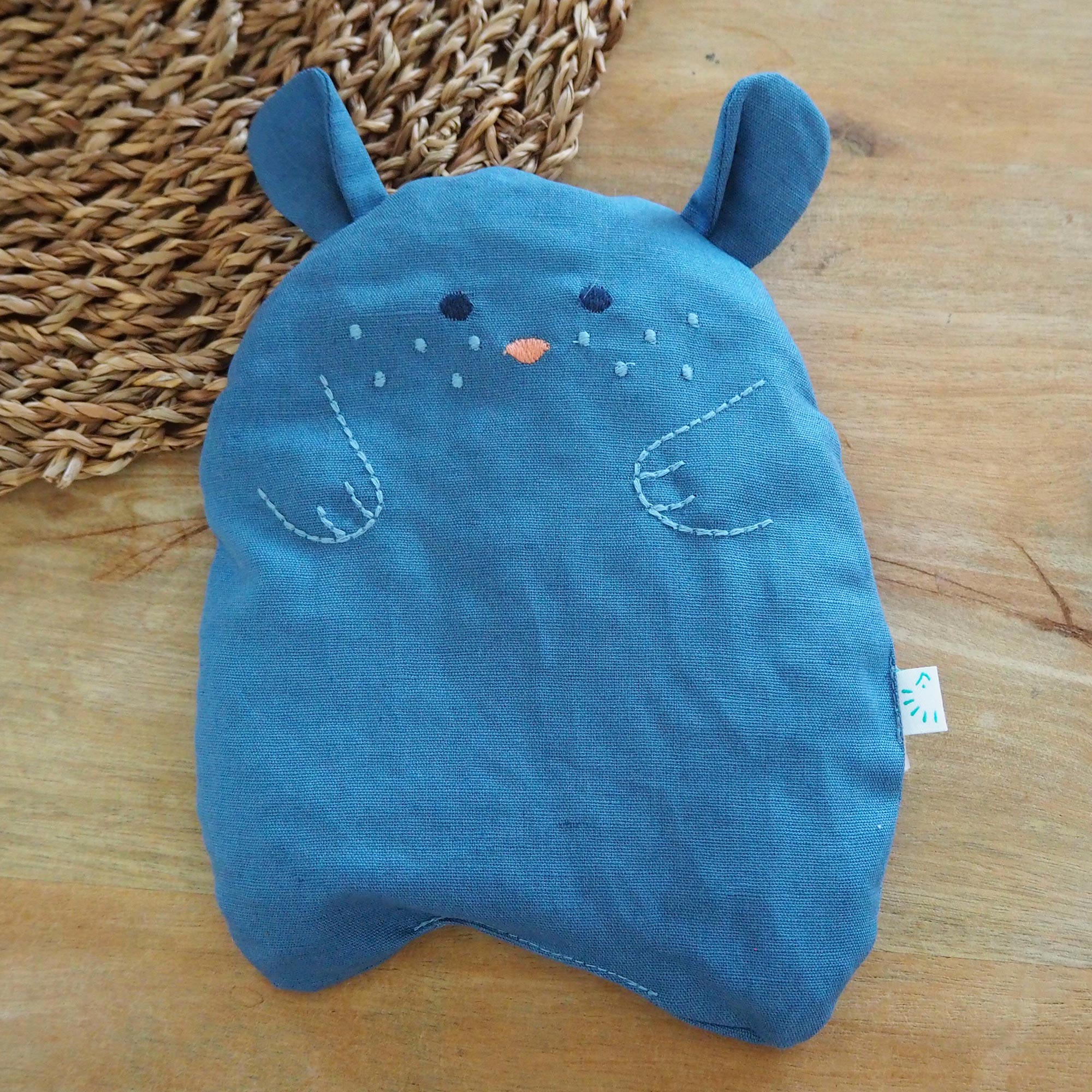 Bouillotte sèche aux noyaux de cerise Popolini - Hamster