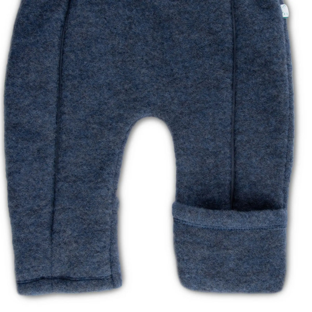 Combinaison bébé en polaire de laine bio Popolini – Jean's
