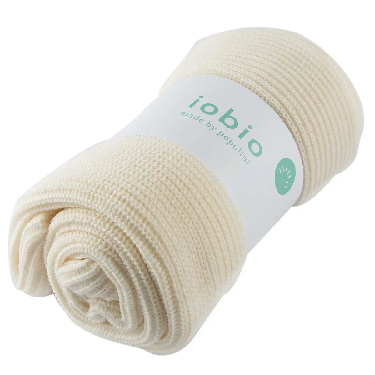 Couverture bébé en laine mérinos bio Popolini – Naturel - Lilinappy
