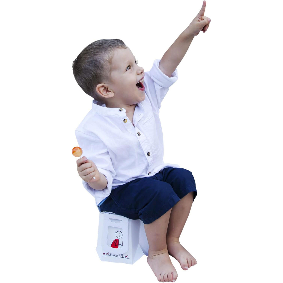 Pot jetable TRON – Poisson - Lilinappy