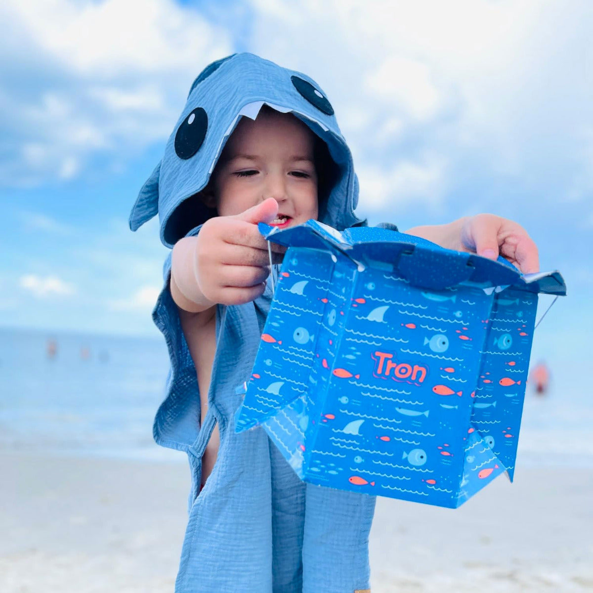 Pot jetable TRON – Poisson - Lilinappy