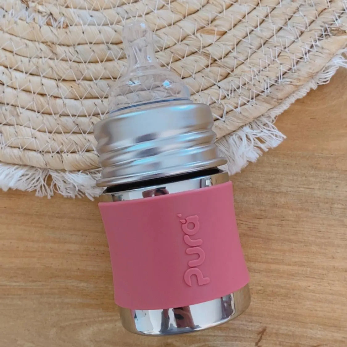 Biberon Inox 150ml Pura - Poudre 