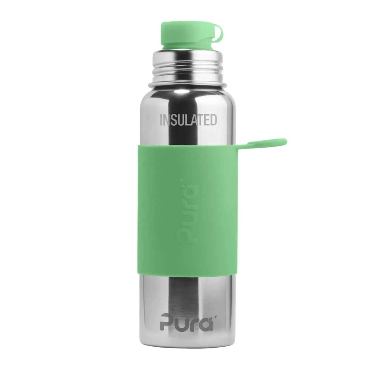 Gourde sport Inox isotherme 650ml Pura - Moss 