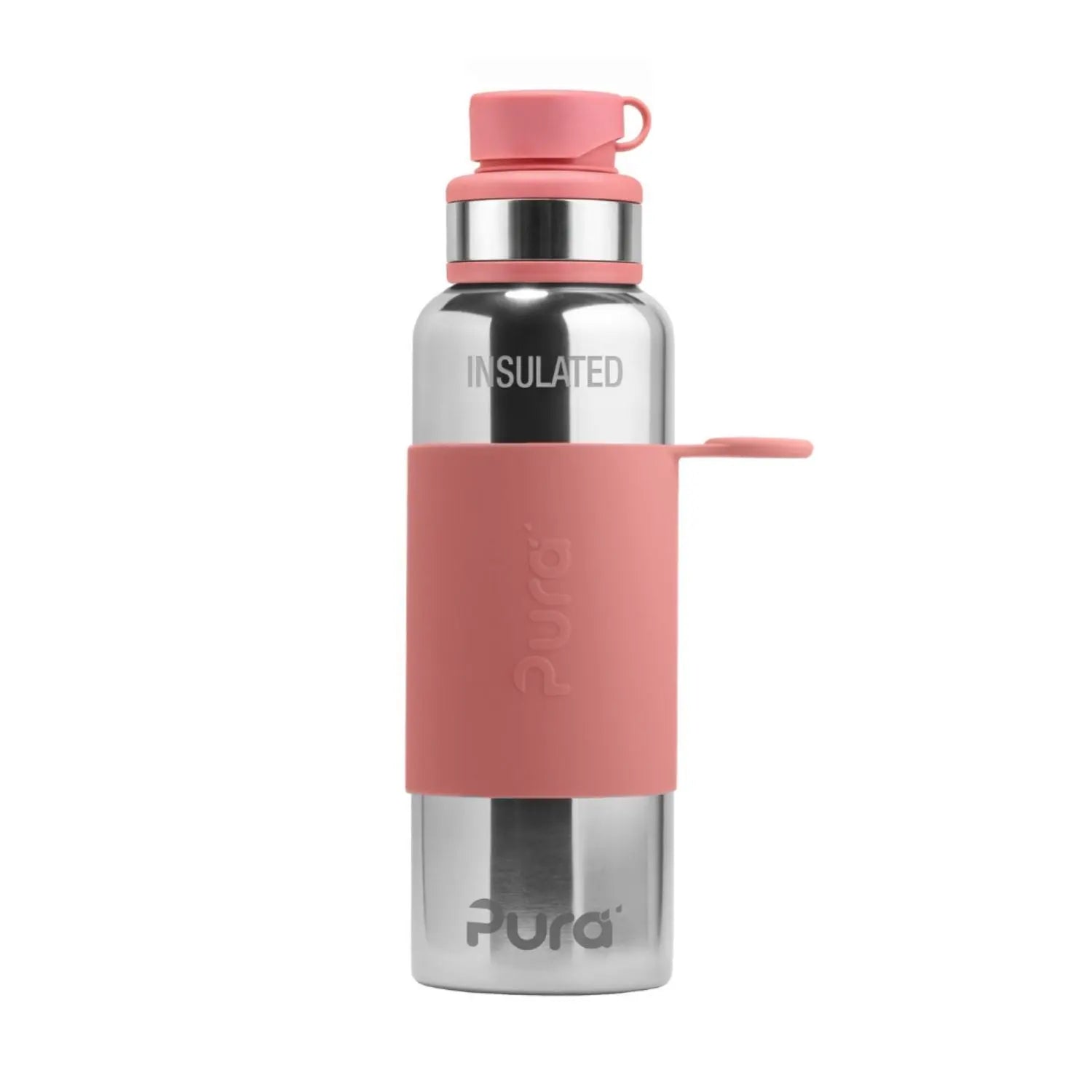 Gourde sport Inox isotherme 650ml Pura - Poudre 