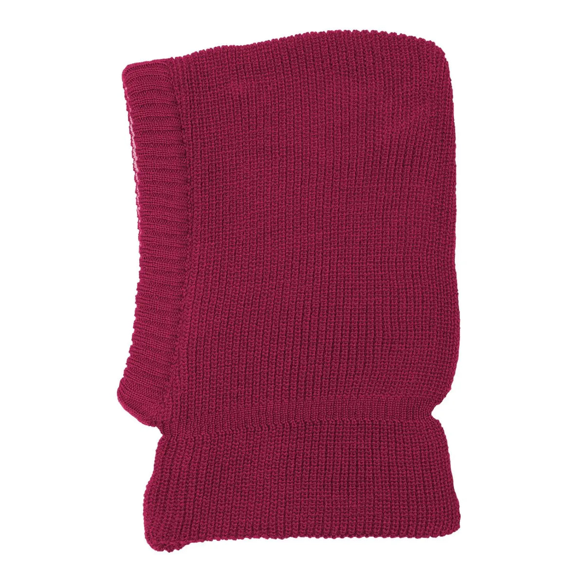Cagoule enfant en laine mérinos bio doublée coton bio Reiff – Baie rose