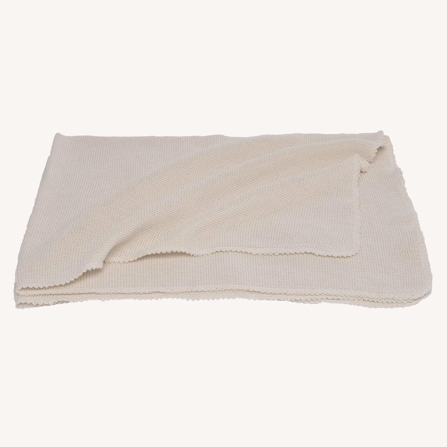 Couverture en bourrette de soie bio Reiff 