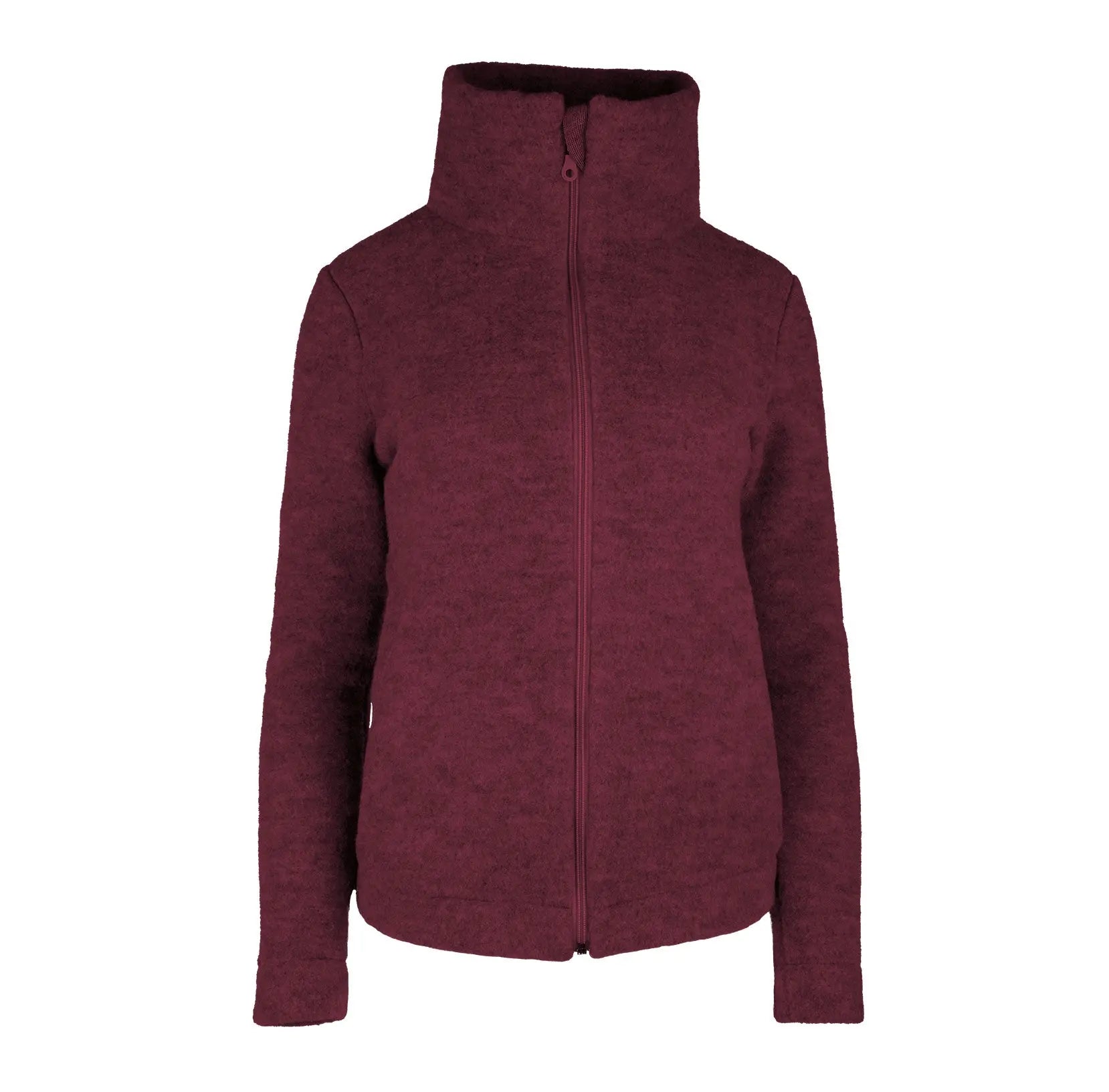 Gilet femme en polaire de laine mérinos bio Reiff 