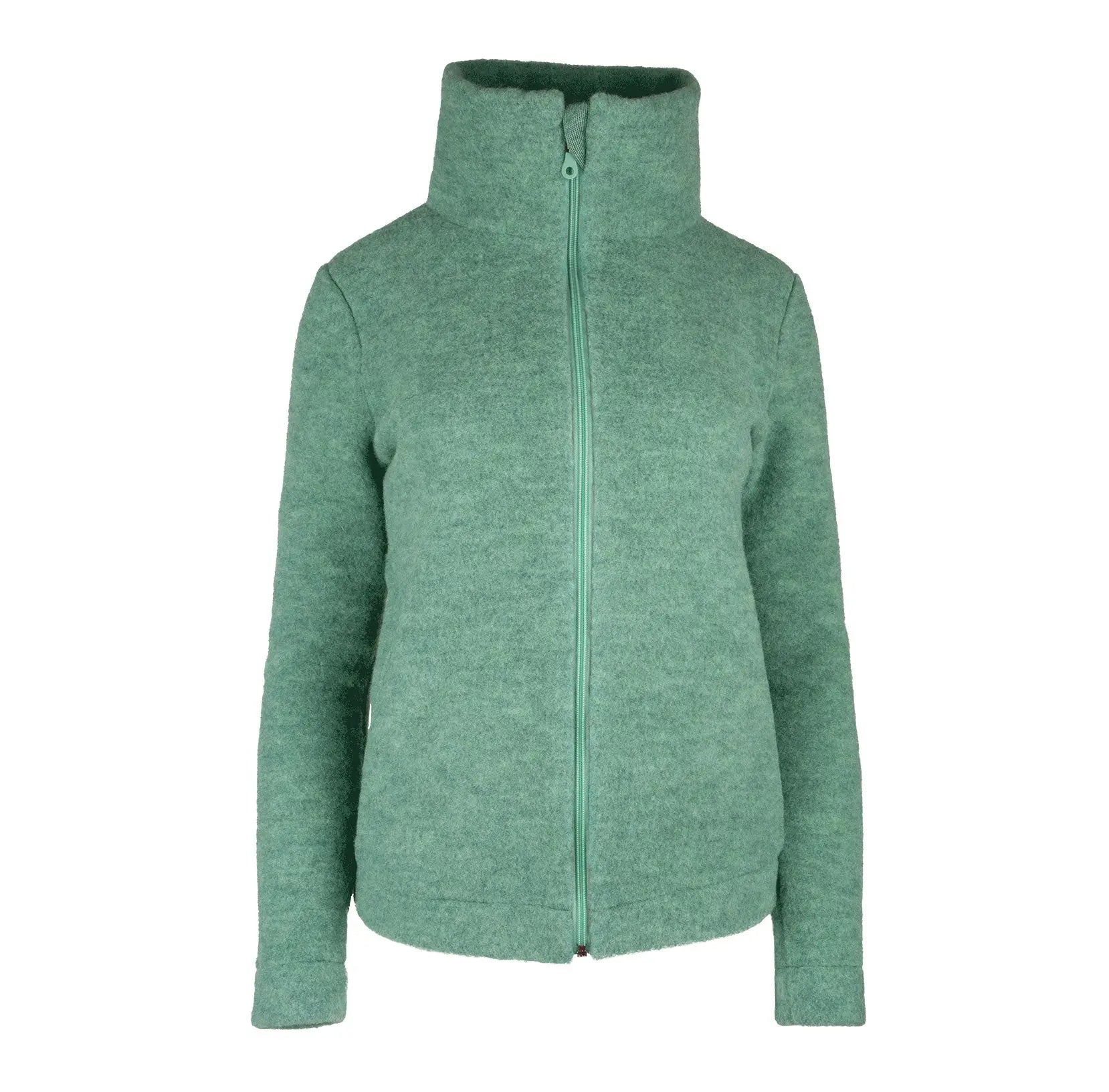 Gilet femme en polaire de laine mérinos bio Reiff 