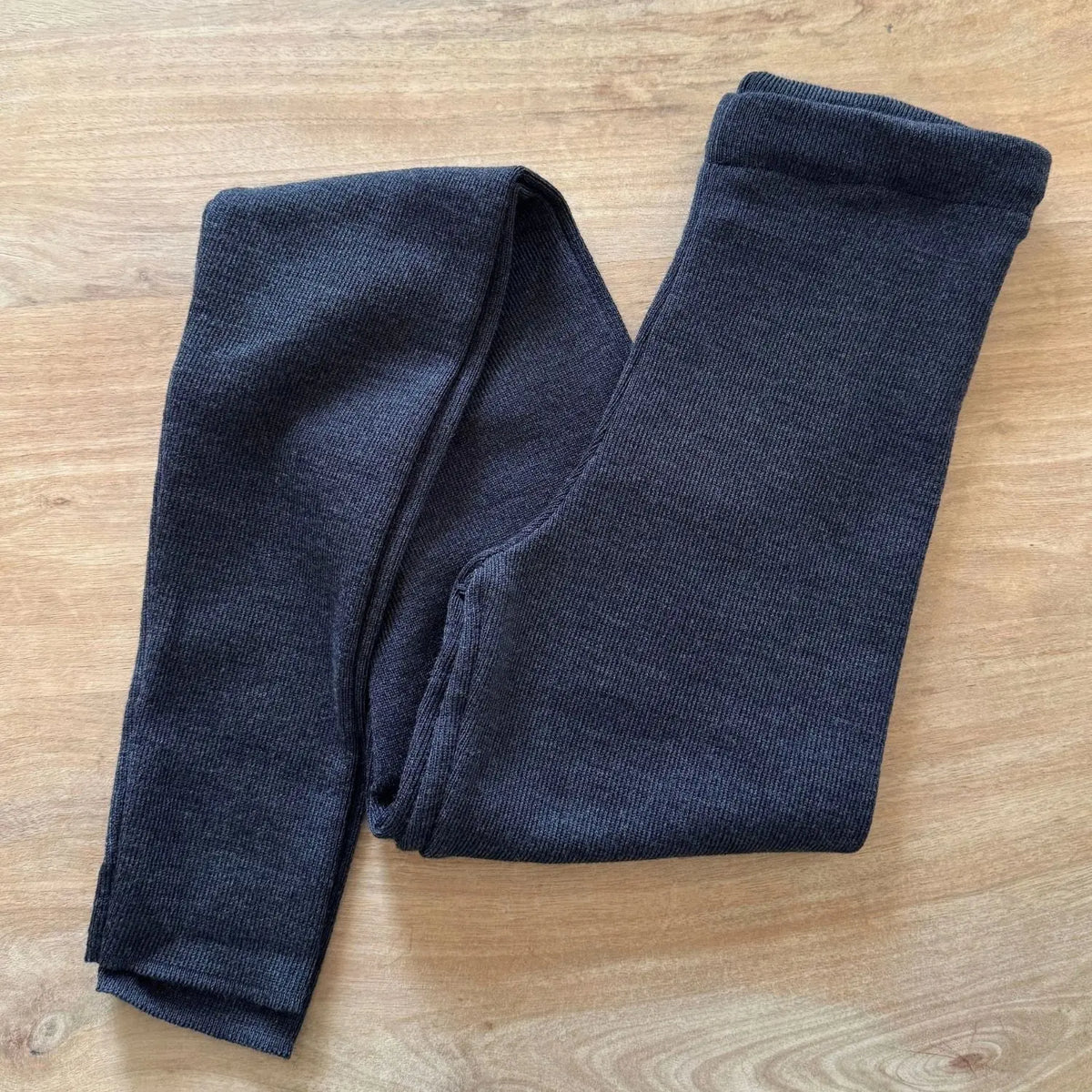 Legging femme laine bio Reiff – Anthracite