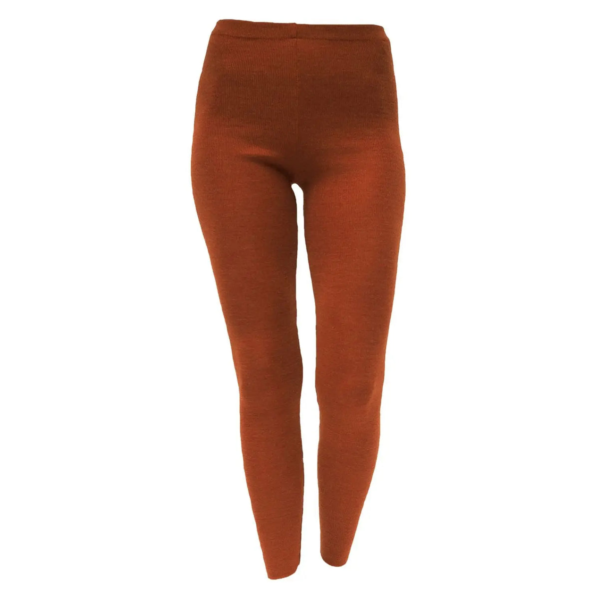 Legging femme laine bio Reiff – Rouille