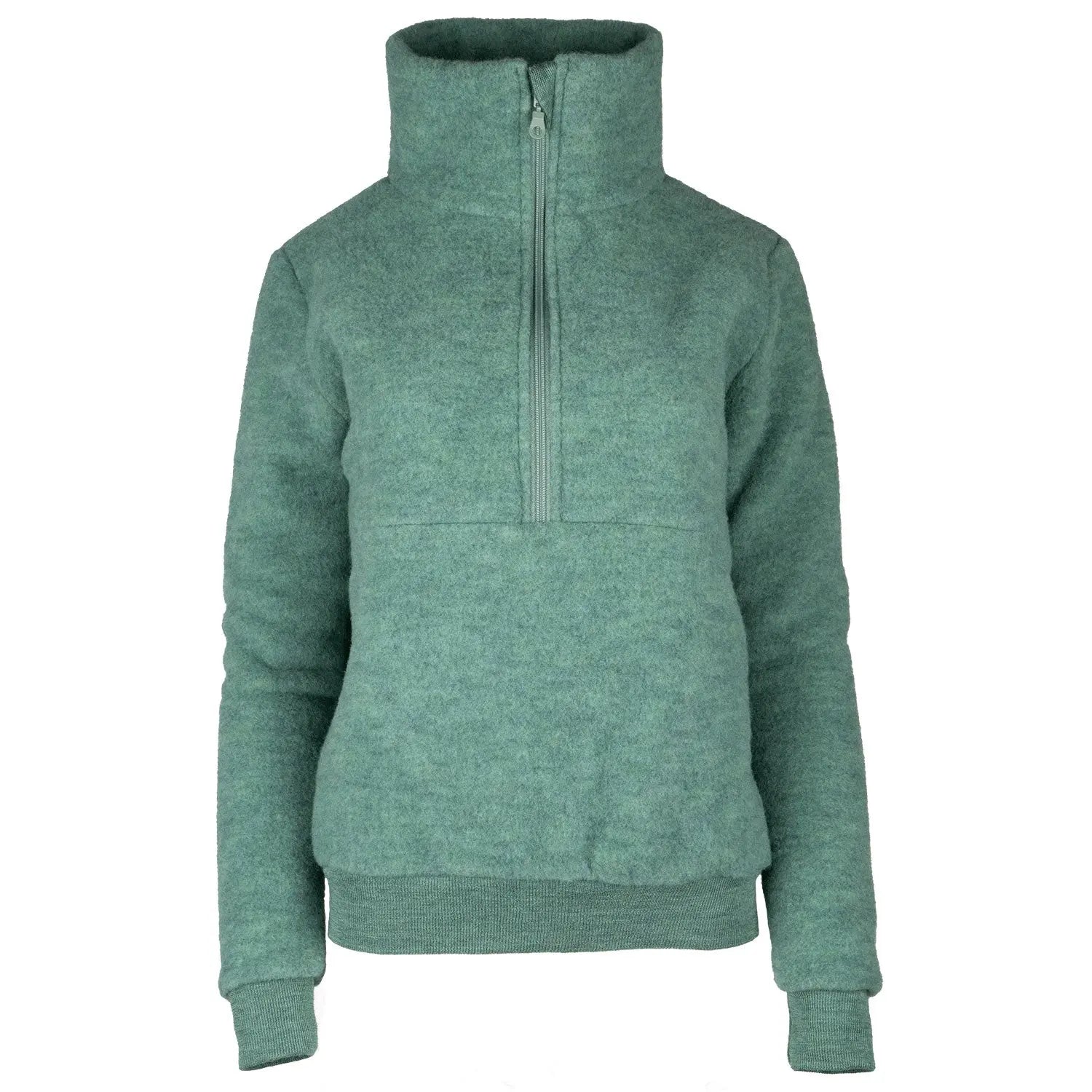 Sweat femme en polaire de laine mérinos bio Reiff 