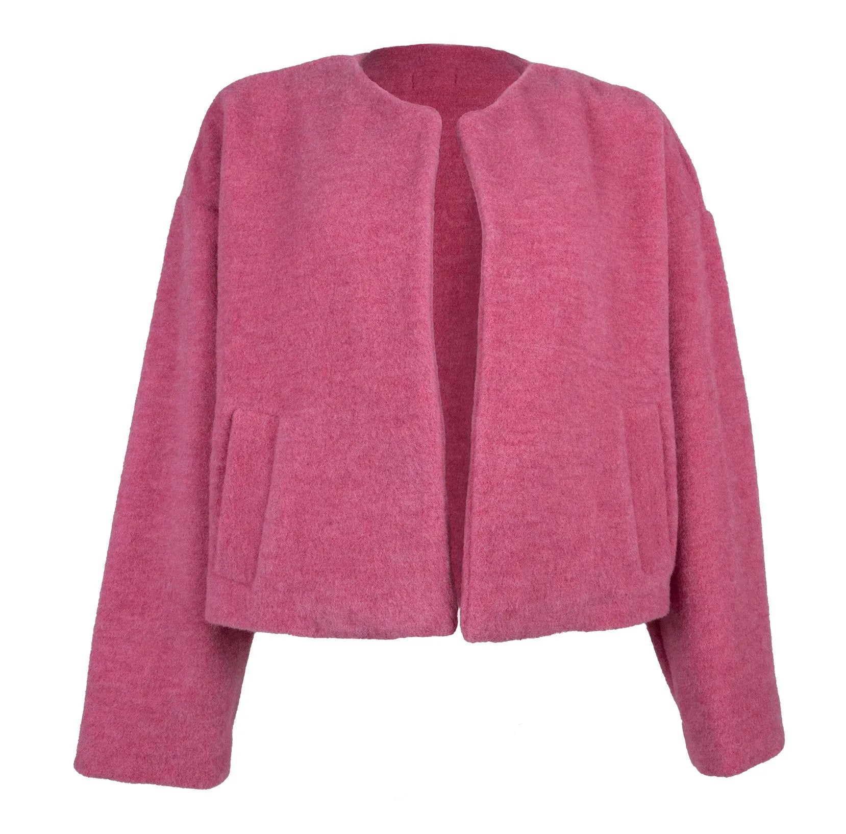 Veste femme en polaire de laine mérinos bio Reiff 