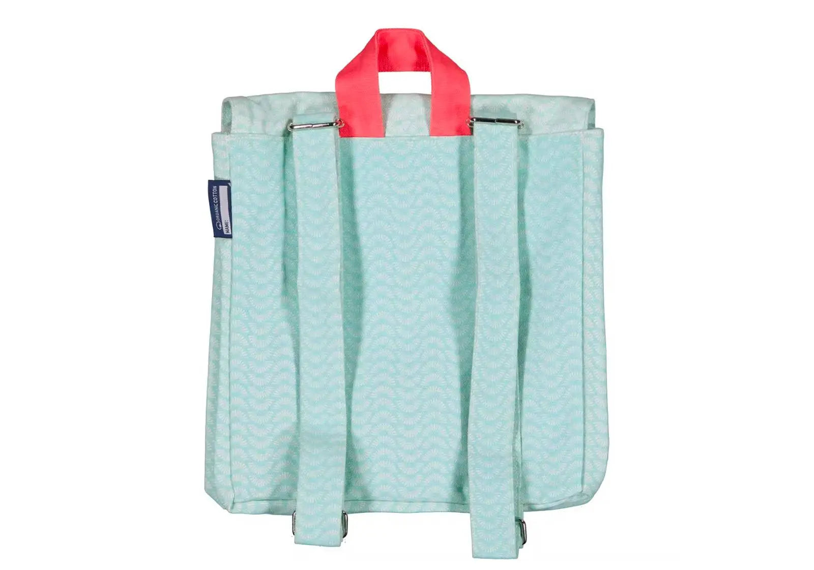 Sac à dos en coton bio Coq en Pâte - Flamant rose - Lilinappy