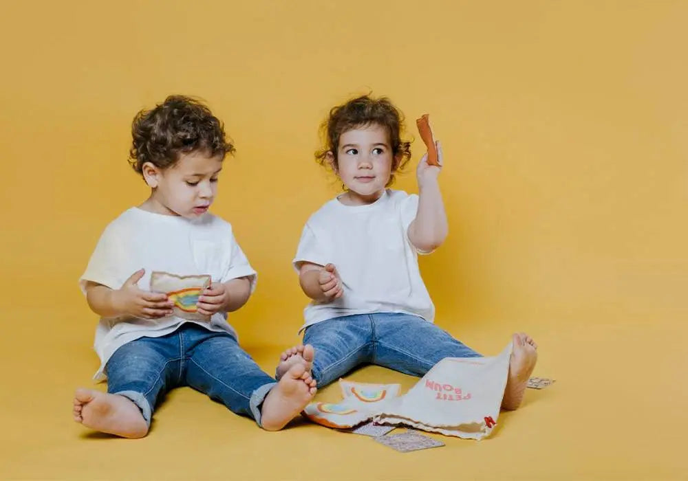 4 sachets sensoriels Rainbow Petit Boum Petit Boum