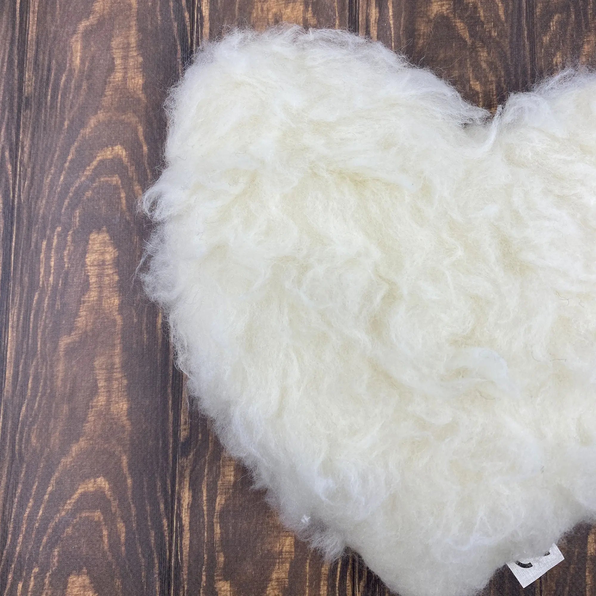 Bouillotte coeur en laine et noyaux de cerise Saling - Lilinappy