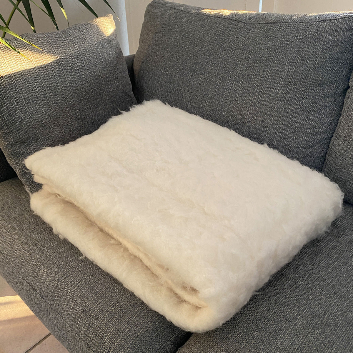 Couverture pure laine vierge et Cachemire Saling - 90x140cm - Lilinappy