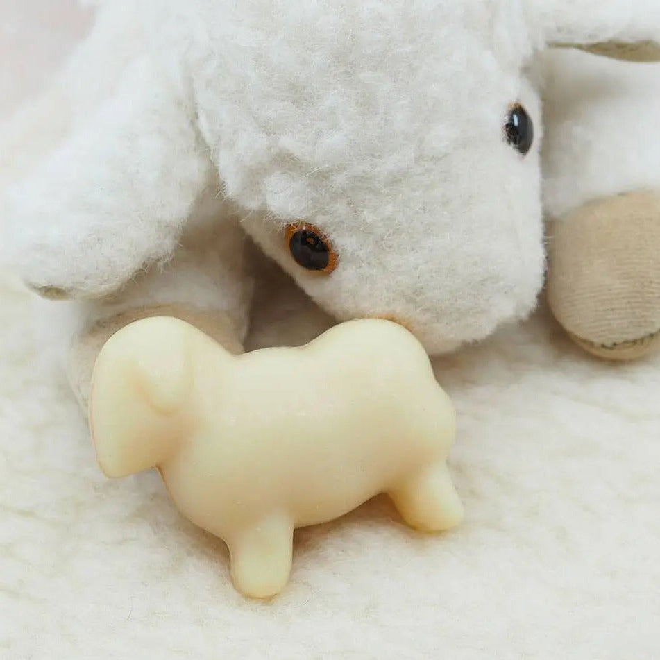 Savon au lait de brebis Saling 85g - Lilinappy