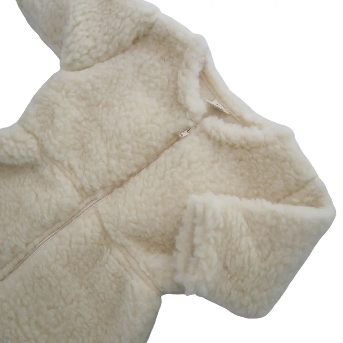 Turbulette à manches longues en pure laine Saling - Lilinappy