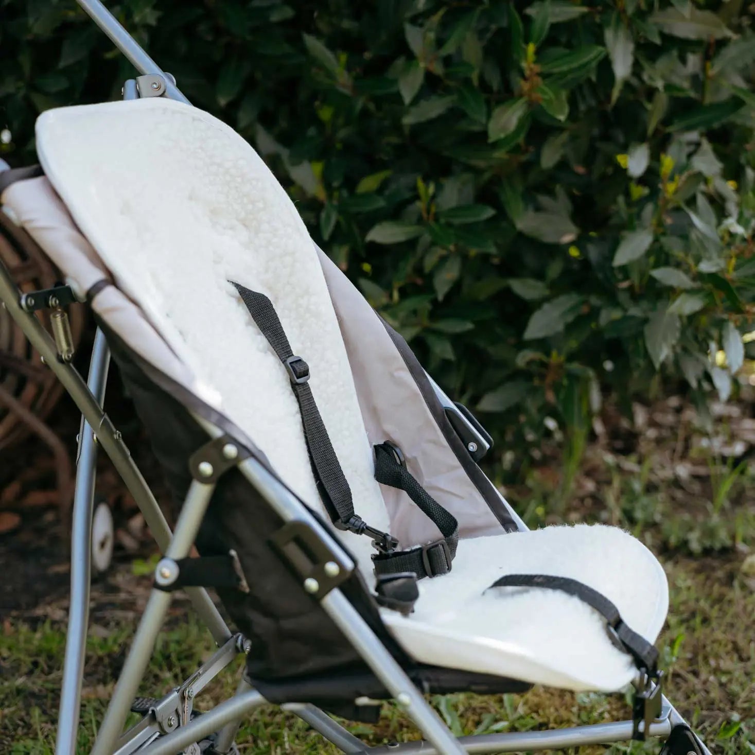Assise pour poussette & siège auto en laine Sassoupi 