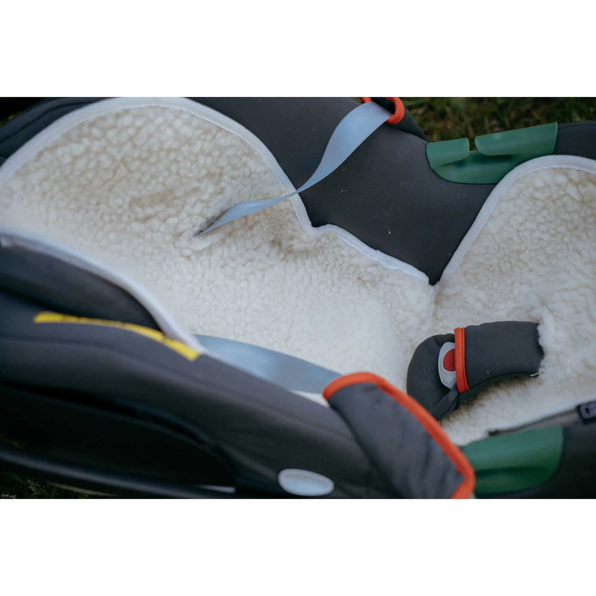 Assise pour poussette & siège auto en laine Sassoupi 