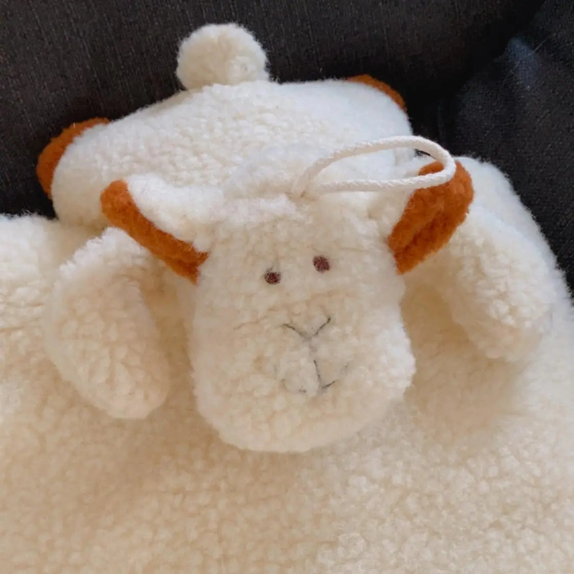 Bouillotte Mouton en laine vierge Sassoupi 