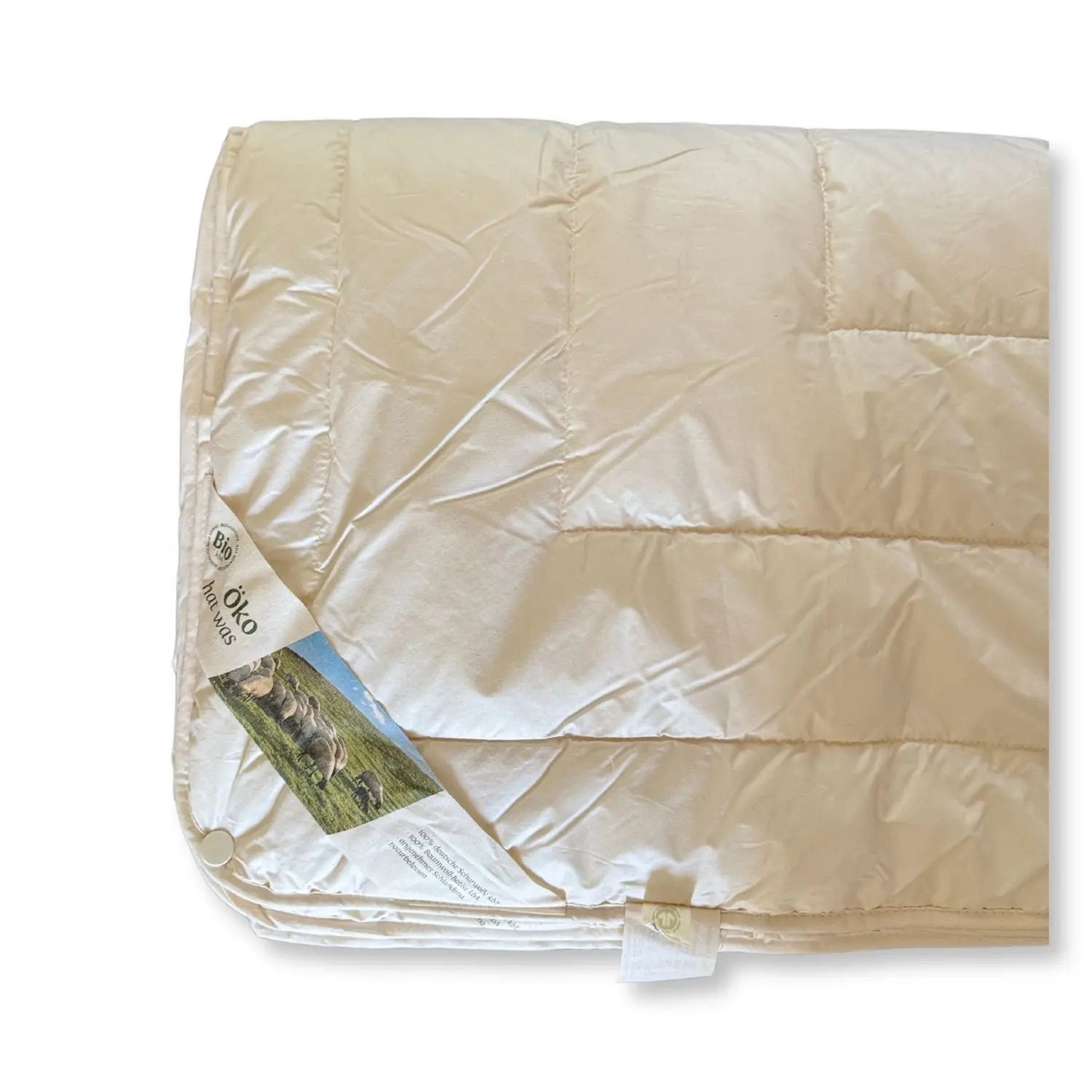 Couette enfant 4 saisons en laine vierge bio Sassoupi 100x135 cm 