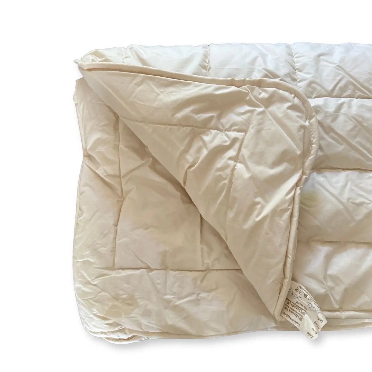 Couette enfant hiver en laine vierge bio Sassoupi 100x135 cm 