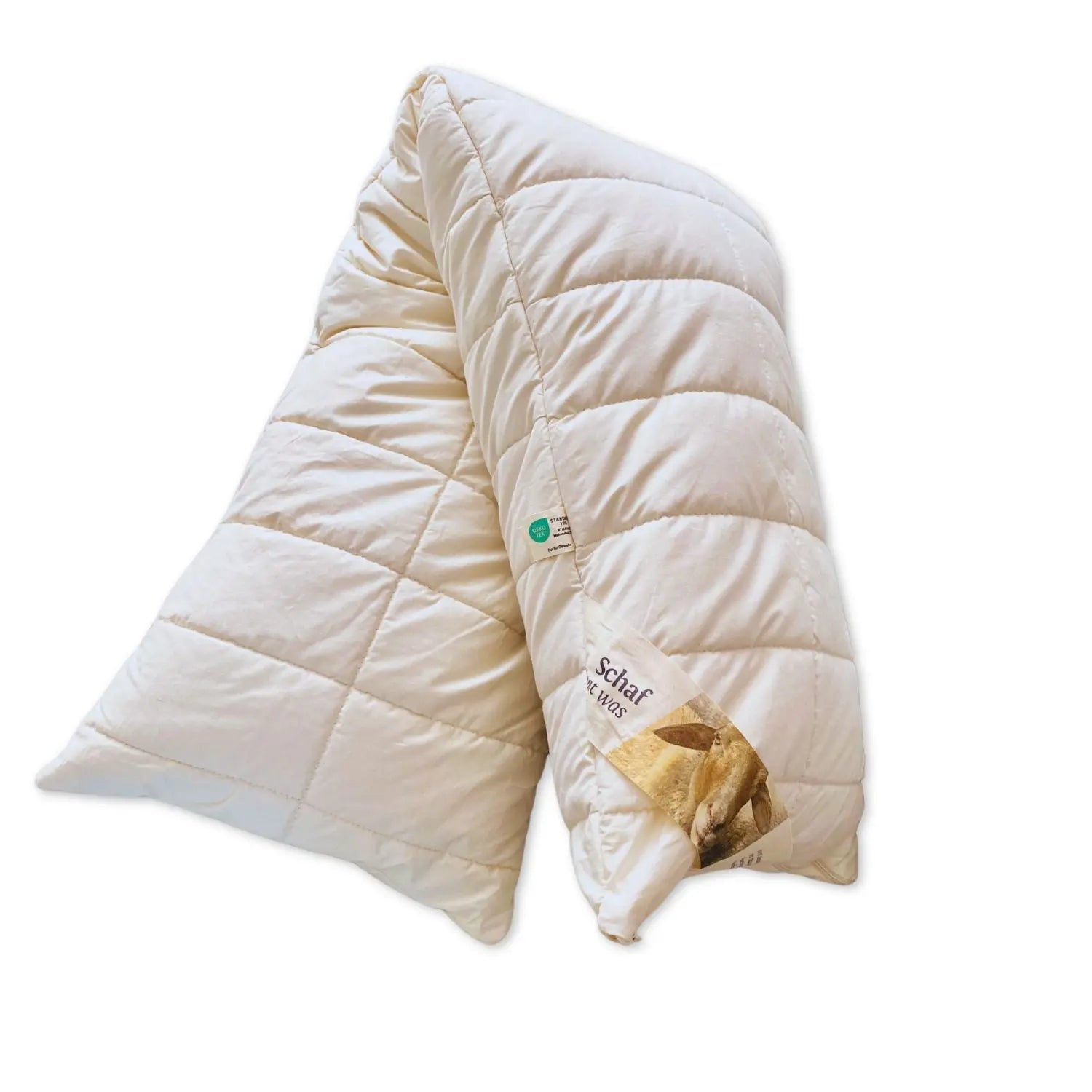 Coussin de soutien polyvalent en laine vierge Sassoupi 35x140 