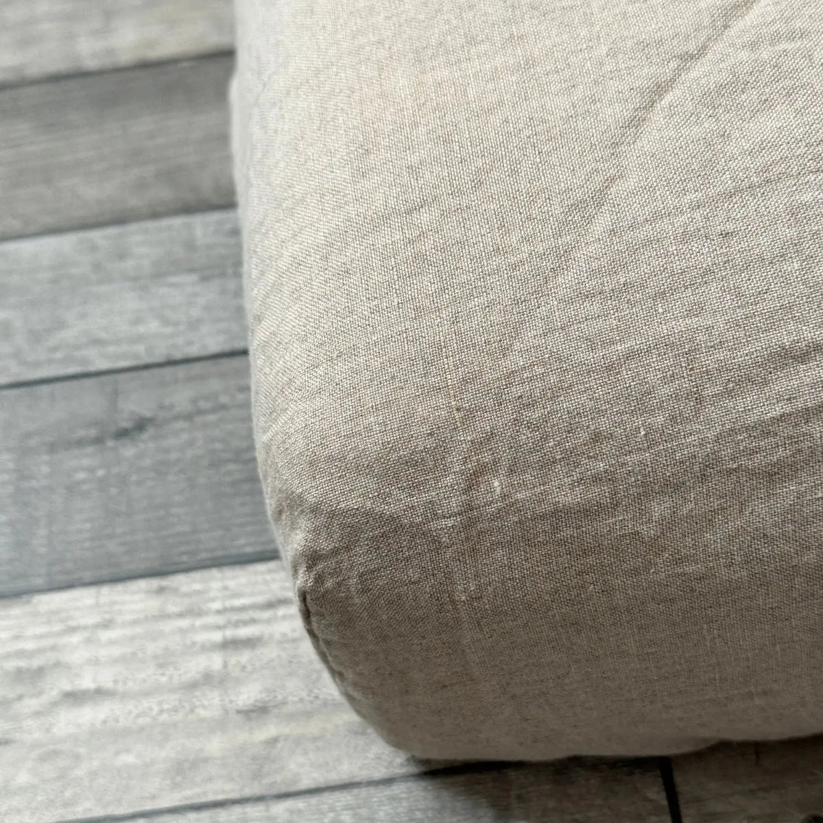 Drap-housse enfant en lin lavé Sassoupi - Naturel