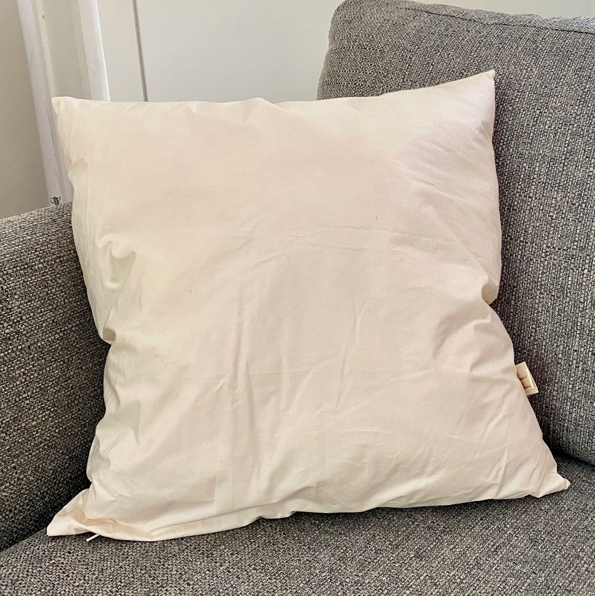 Oreiller en pure laine et coton Sassoupo - 40x40cm 