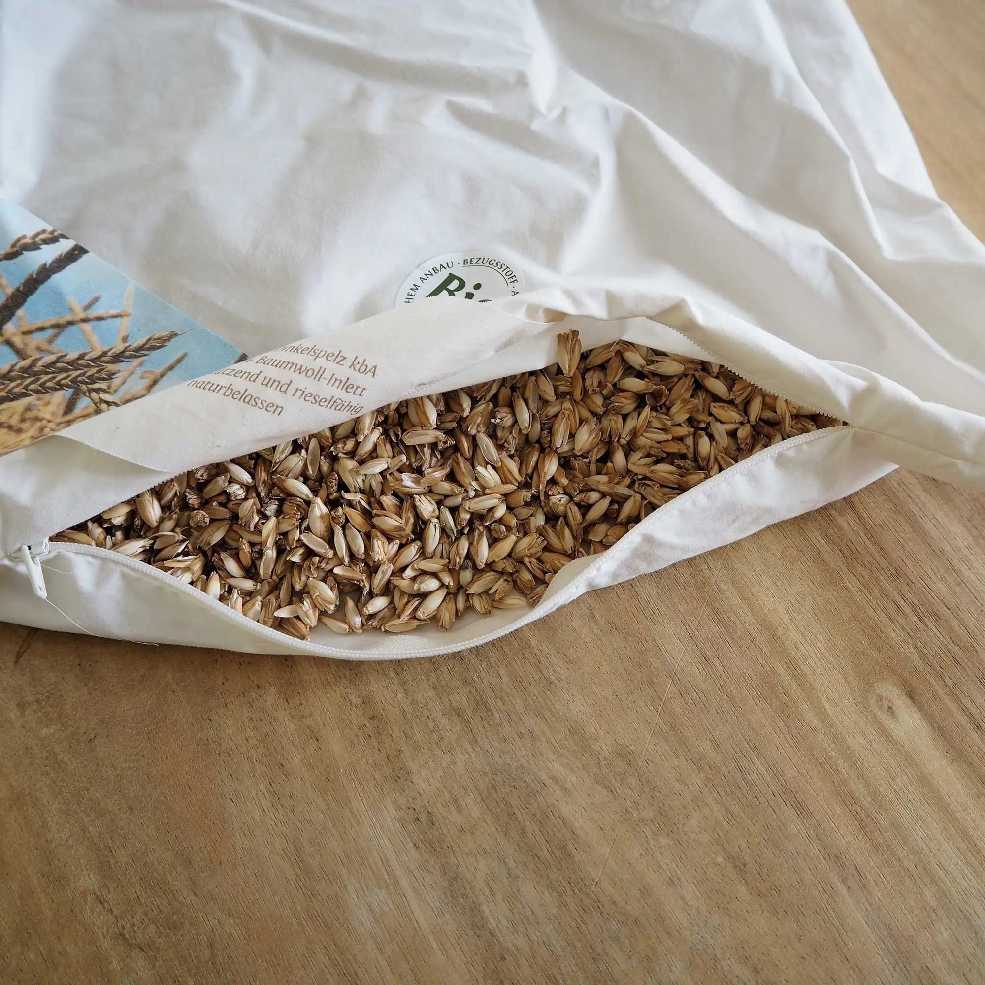 Oreiller épeautre & coton bio Sassoupi - 40x60cm 