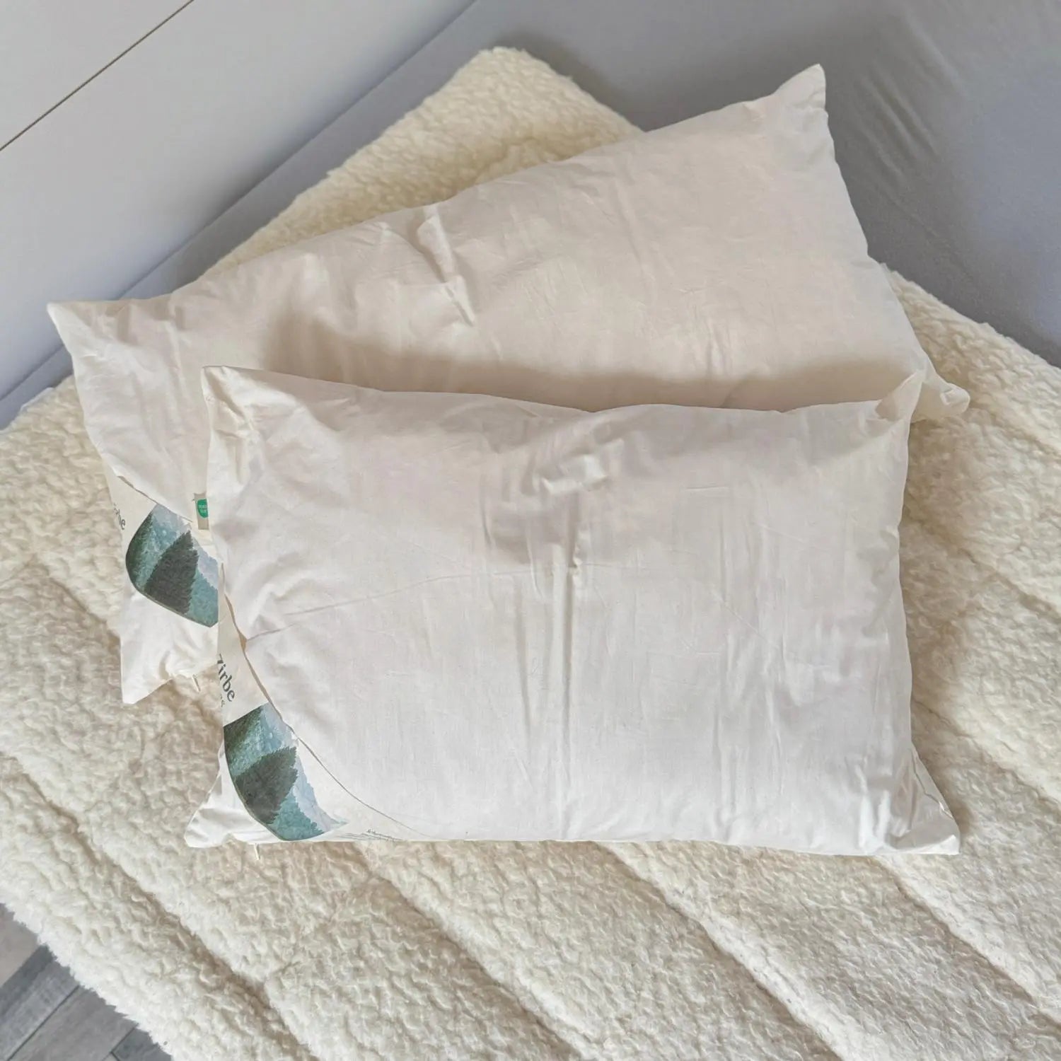 Oreiller pin cembro et laine vierge 40x60cm 