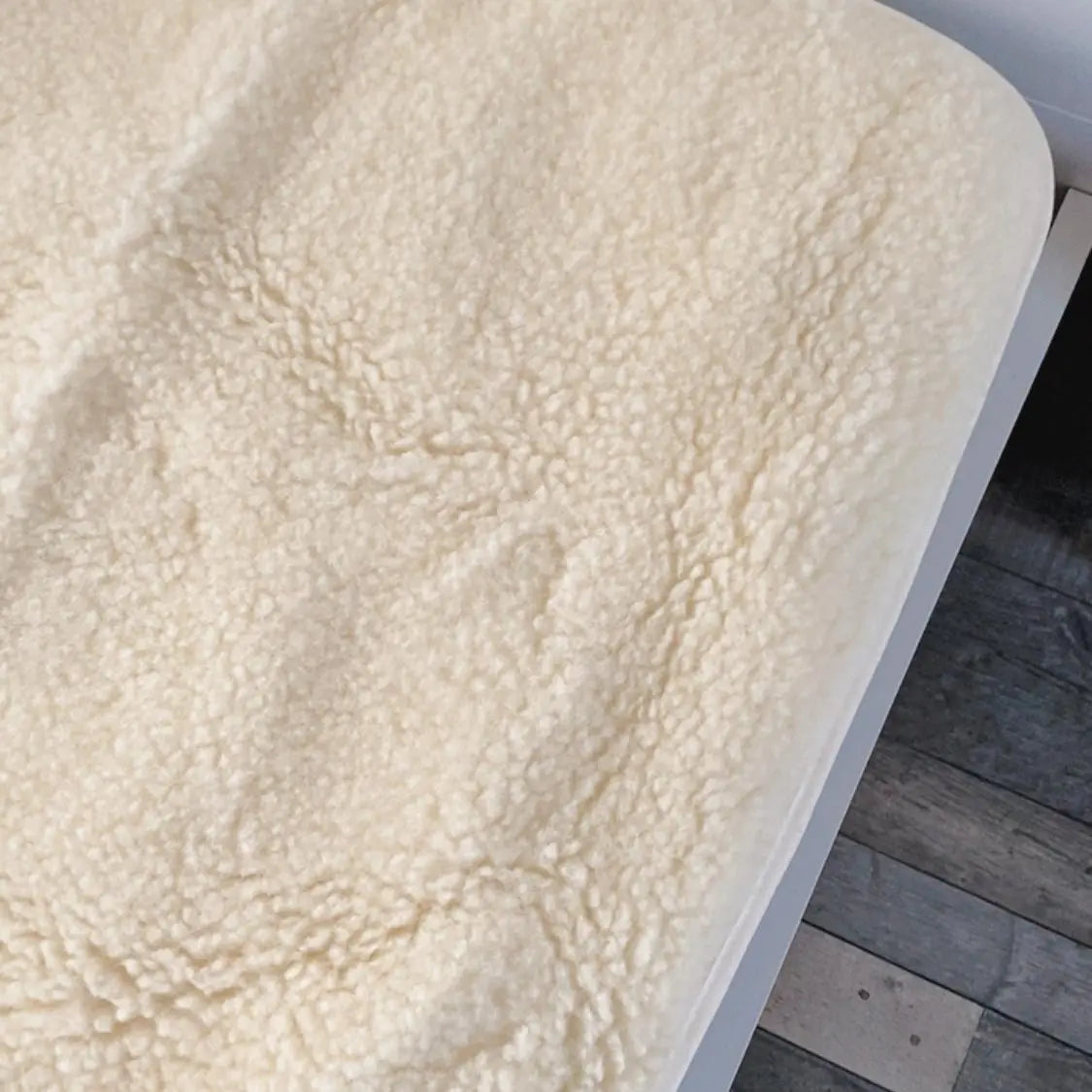 Protège matelas en laine vierge Sassoupi - 70x140cm 