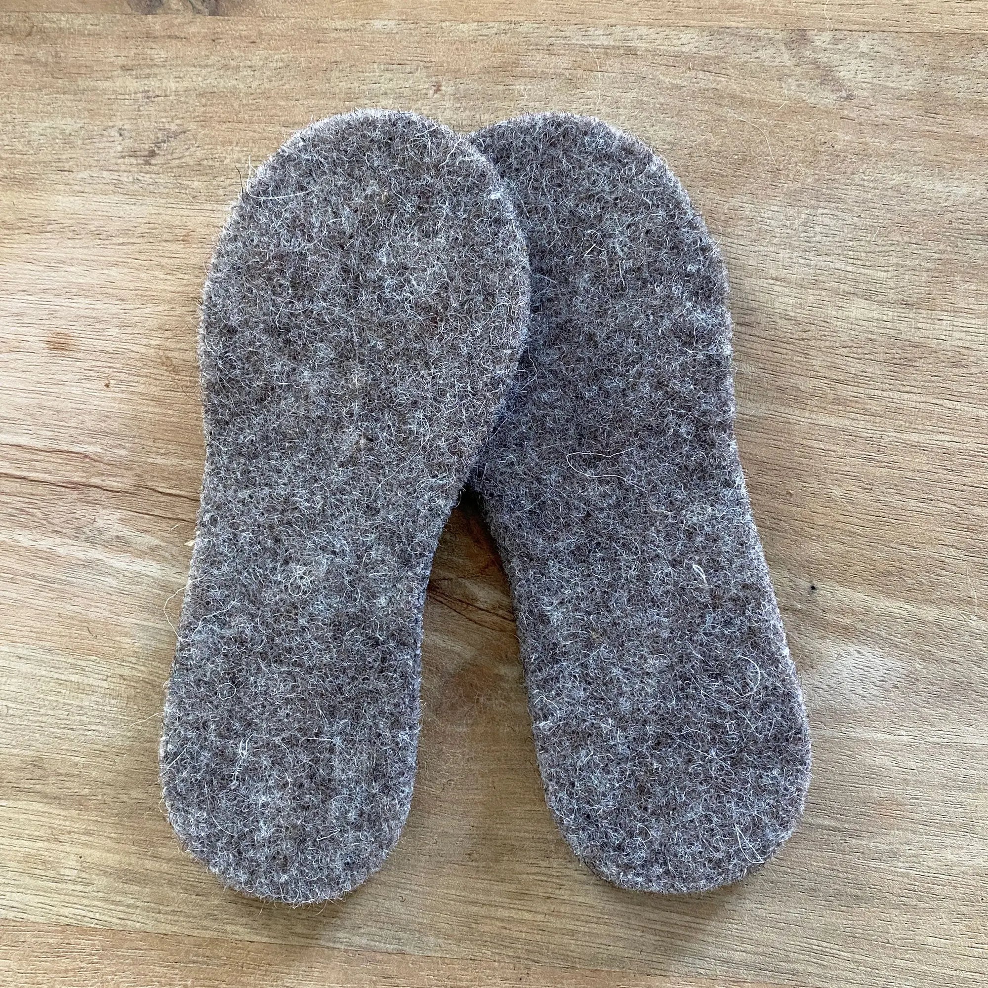 Semelles en laine vierge bio Sassoupi 