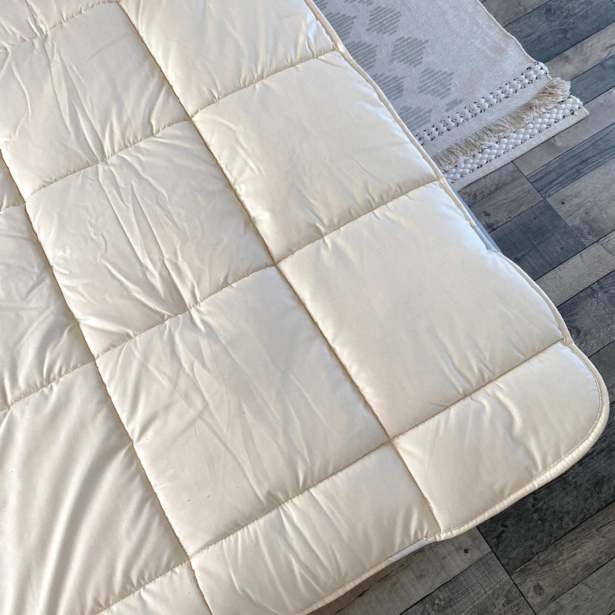 Surmatelas en laine & coton Sassoupi - 70x140cm 