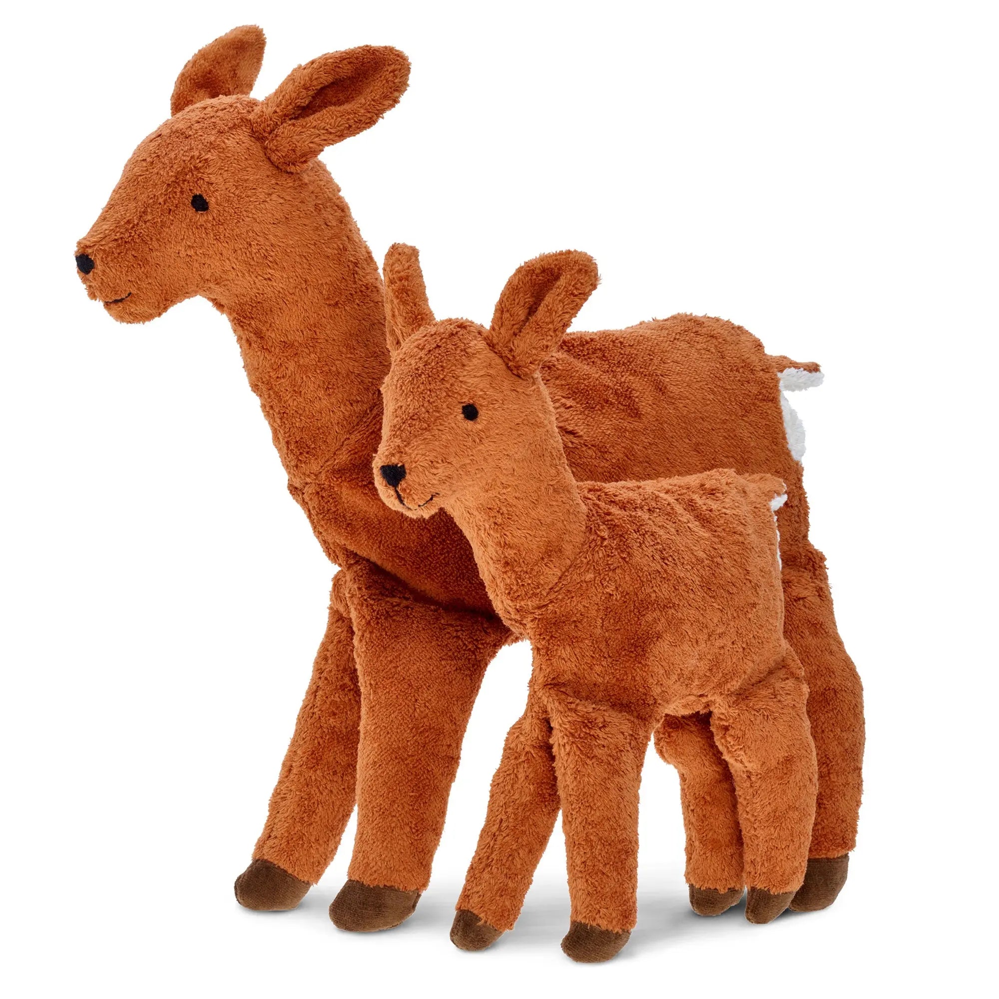 Doudou bouillotte en coton bio & laine Senger Naturwelt - Faon 