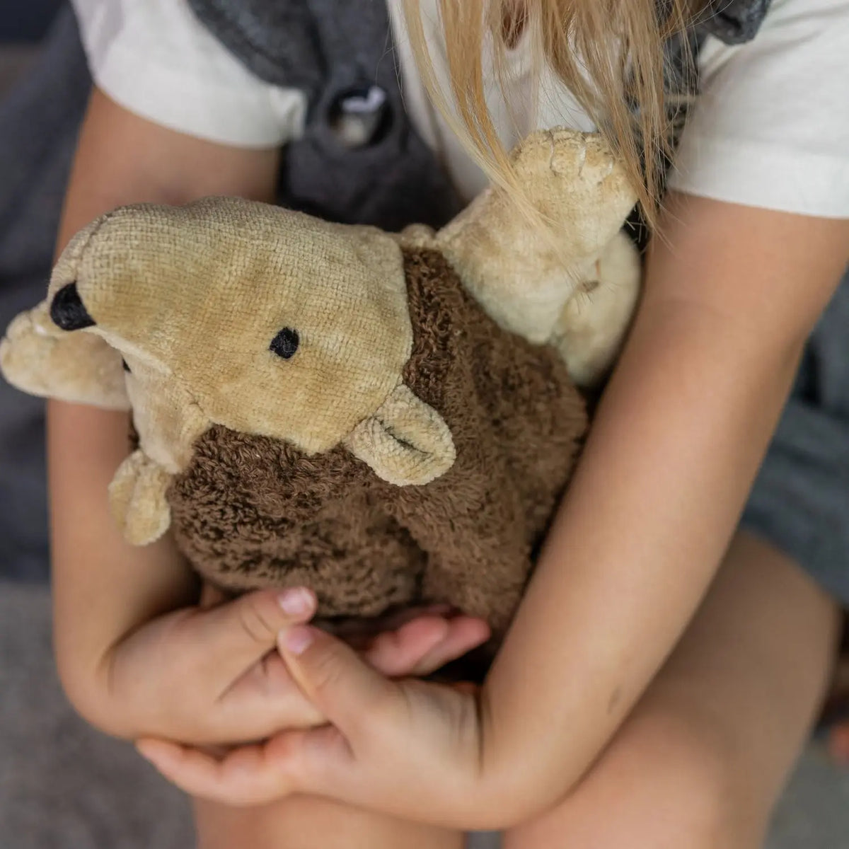 Doudou bouillotte en coton bio Senger Naturwelt - Hérisson