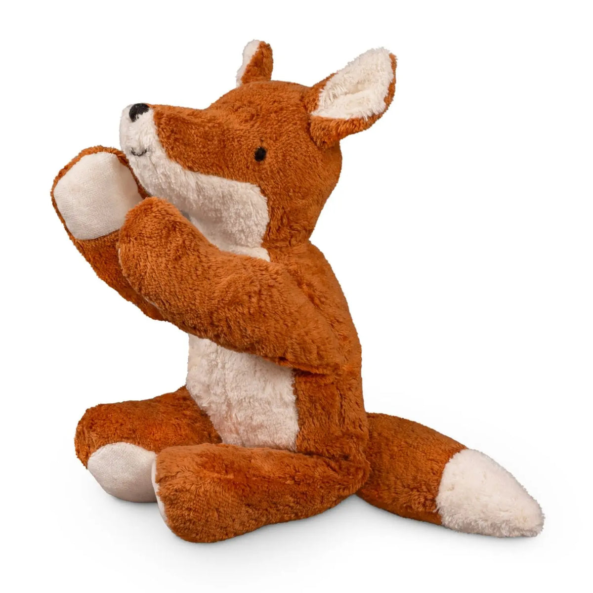 Doudou bouillotte en coton bio Senger Naturwelt - Renard grand modèle