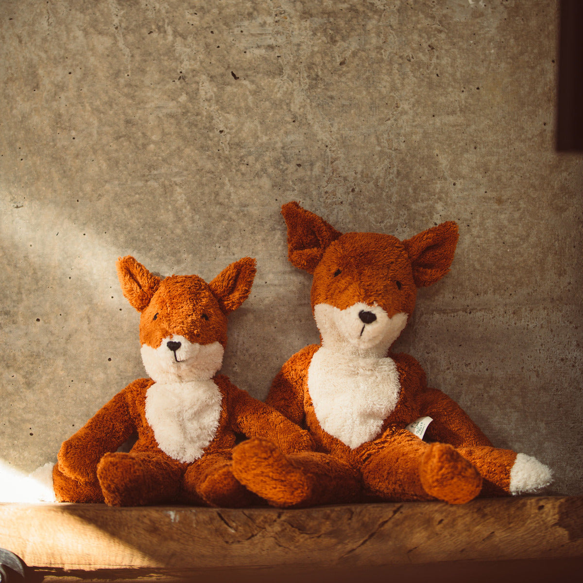 Doudou Renard en coton bio Senger Naturwelt - Lilinappy