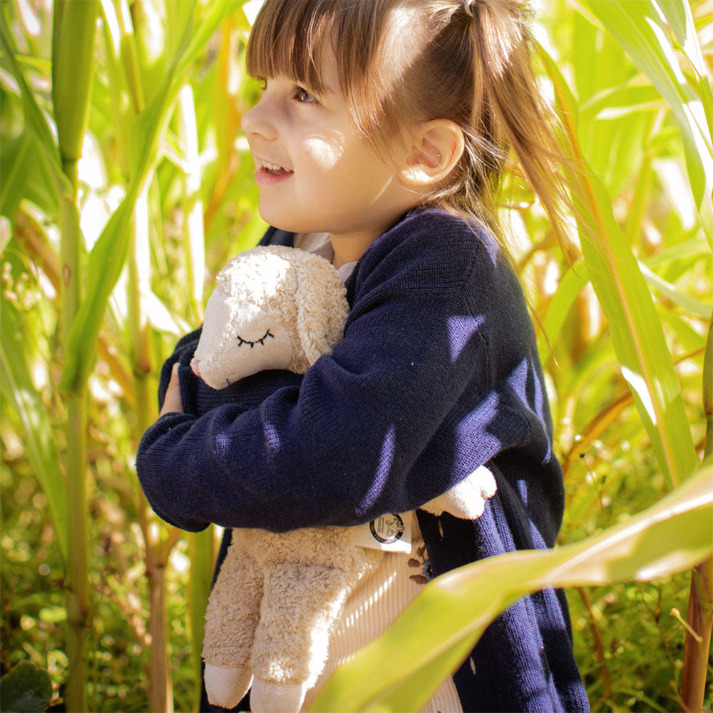 Doudou bouillotte Agneau Senger Naturwelt - Sable