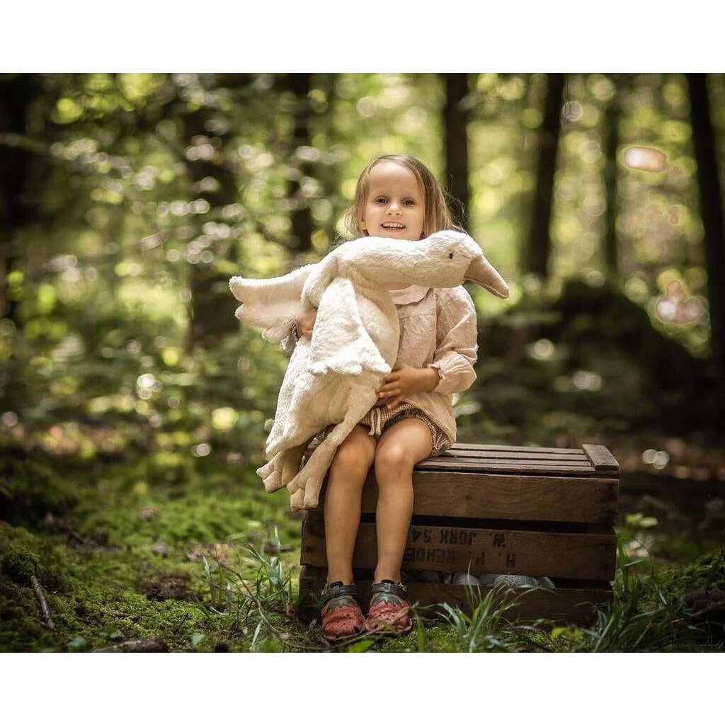 Doudou bouillotte Oie Senger Naturwelt – Douceur écoresponsable