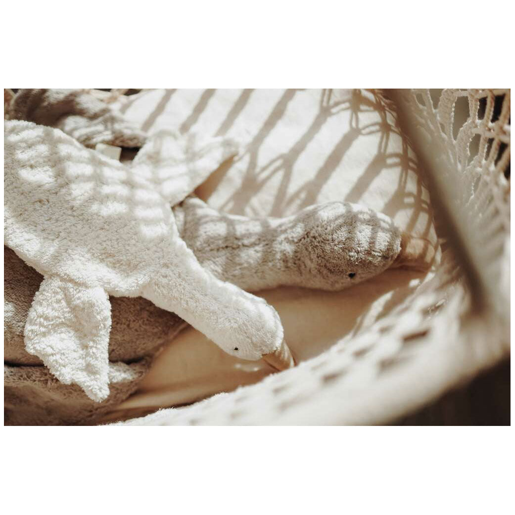 Doudou bouillotte Oie Grise Senger Naturwelt – Large - Lilinappy