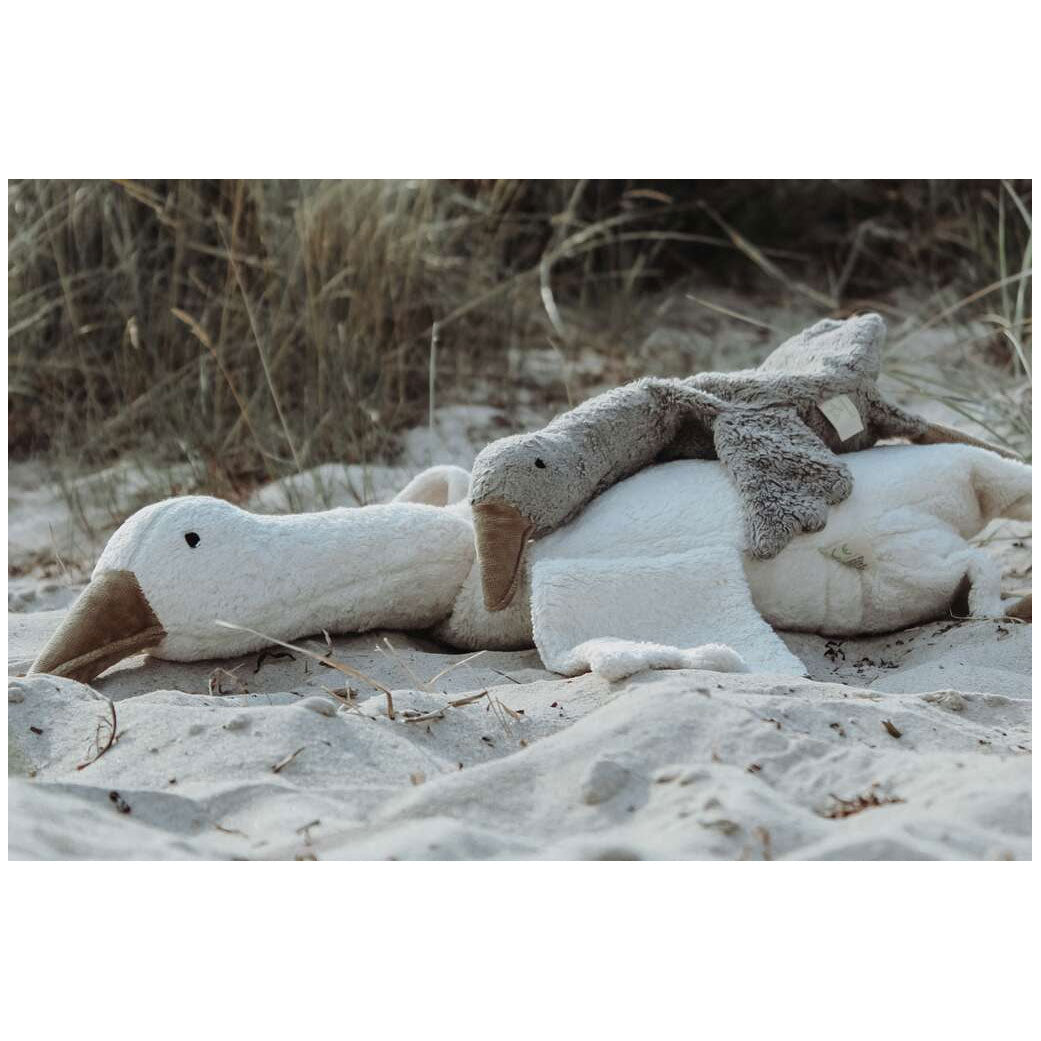 Doudou bouillotte Oie Senger Naturawelt - Gris - Lilinappy