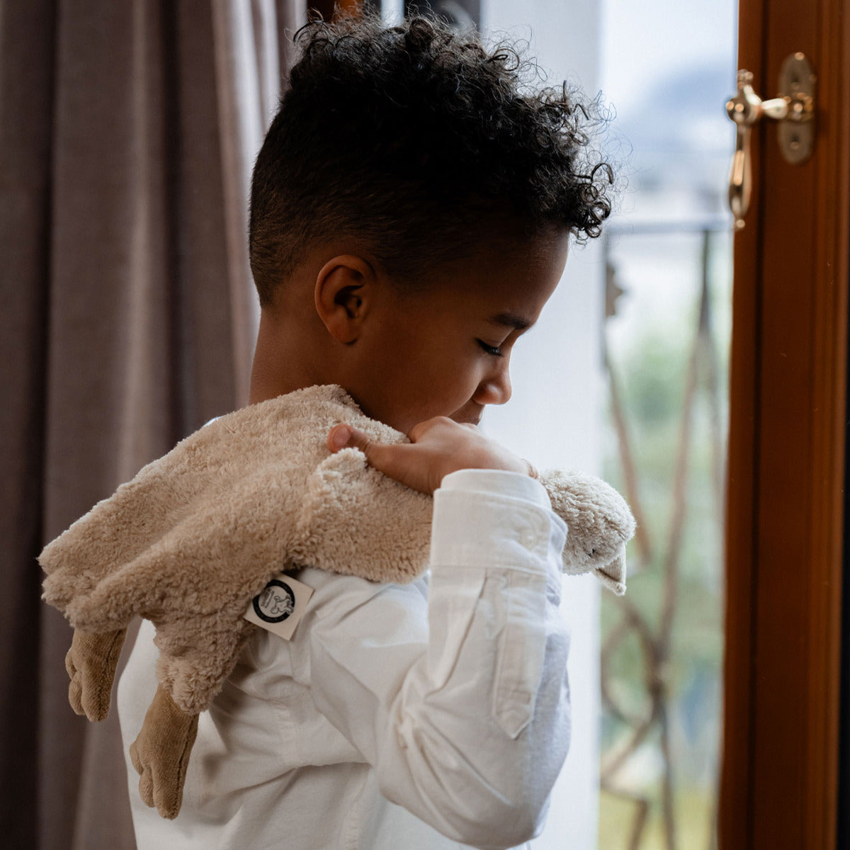 Doudou bouillotte Oie Senger Naturwelt - Sable