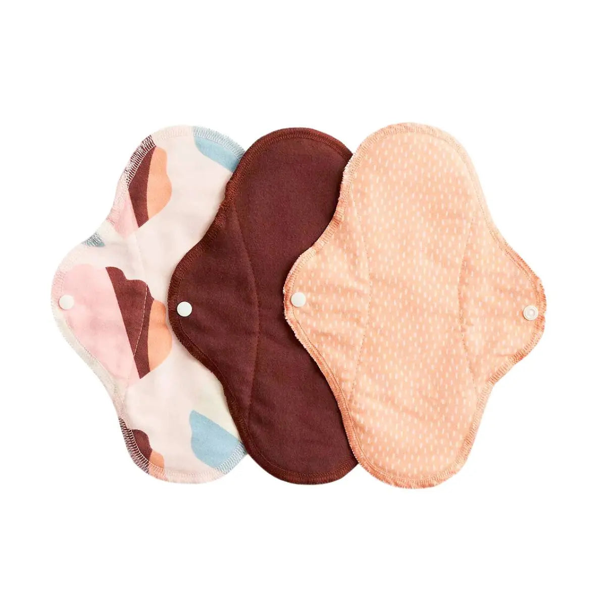 kit serviettes hygiéniques lavables Imse Vimse - Orange Sprinkle - Lilinappy